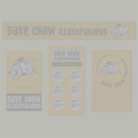 Dave Chow Illustrations Paraphernalia