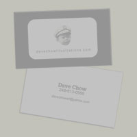 Dave Chow Illustrations Business Card Design